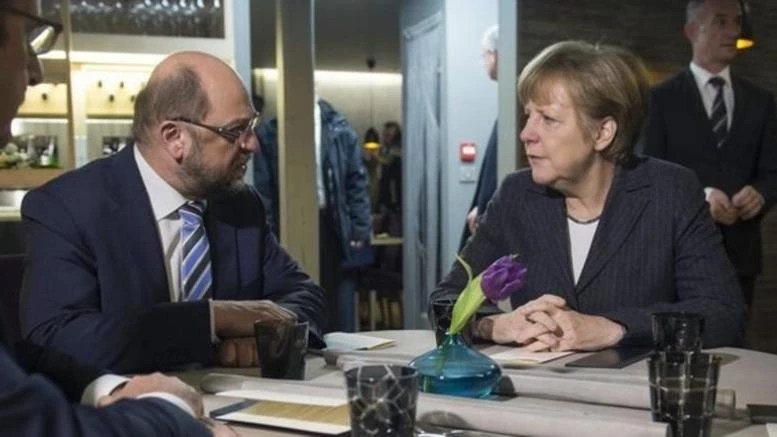 «Κλείδωσε» η συμφωνία Μέρκελ – Σουλτς για τη νέα κυβέρνηση